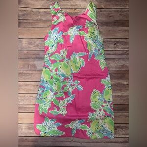 EUC Lilly Pulitzer Pink Lemonade Delia sz 8 Dress
